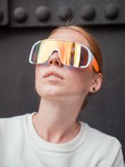 VeyRey Pánské sluneční brýle sportovní Abihu univerzální