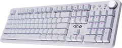 CZC.Gaming Revenant, TTC Red, herní klávesnice, bílá (CZCGK990W)