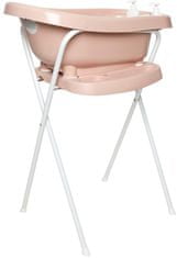 Bebe-jou Kovový stojan Click na vaničku 103 cm Pale Pink - zánovní