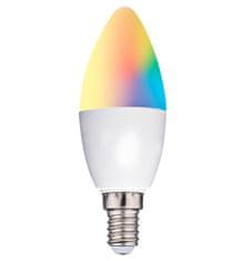 Alpina Chytrá žárovka LED RGB WIFI bílá + barevná E14