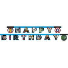 Procos Avengers Girlanda "Happy birthday" 2 m