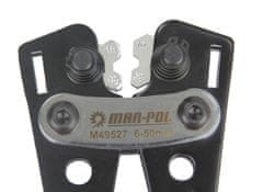 MAR-POL Krimpovací kleště na kabelová pouzdra s matricemi HEX 6 - 50 mm MAR-POL