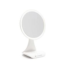 RIO Kosmetické zrcátko Rechargeable X5 Magnification Mirror with Built-In Charging Station