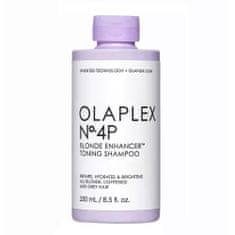 Olaplex no.4p blonde enhancer toning shampoo fialový tónovací šampon pro blond vlasy 250ml