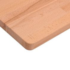 Greatstore Pracovní stůl 115 x 55 x 81,5 cm masivní bukové dřevo a kov