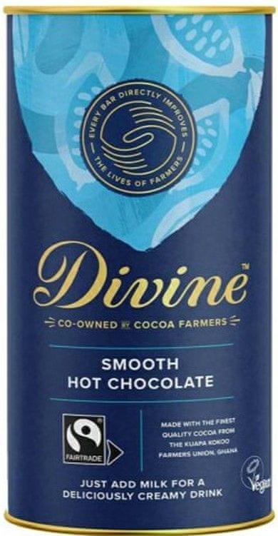 Levně DIVINE Horká čokoláda s třtinovým cukrem 25% kakaa 400 g