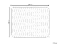 Beliani Chránič matrace z mikrovlákna 180 x 200 cm PEKTUSAN