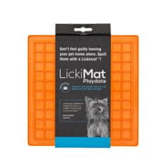 LickiMat PLAYDATE lízací podložka Barva: Oranžová