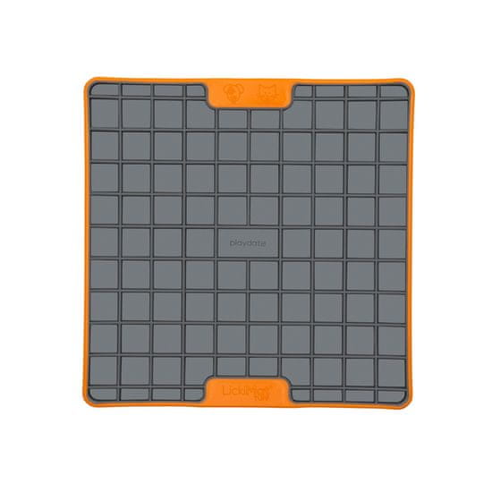 LickiMat PLAYDATE TUFF lízací podložka Barva: Oranžová