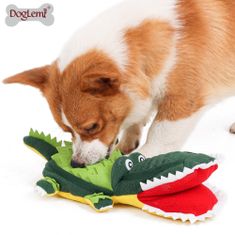 BiBi Doglemi Pet Products Ltd Krokodýl čichová hračka