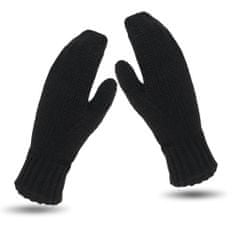 NANDY Dámské rukavice s jedním prstem - černá