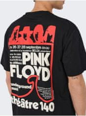 ONLY&SONS Černé pánské tričko s krátkým rukávem ONLY & SONS Pink Floyd M
