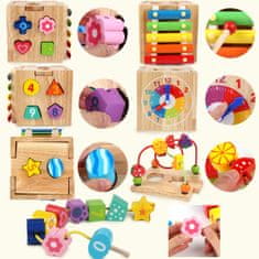 Montessori hračka - Didaktická kostka