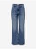 Modré dámské široké džíny JDY Maya M/32