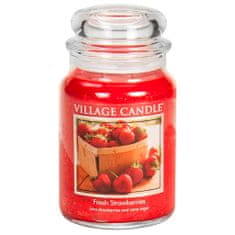 Village Candle Vonná svíčka - Čerstvé jahody Doba hoření: 55 hodin