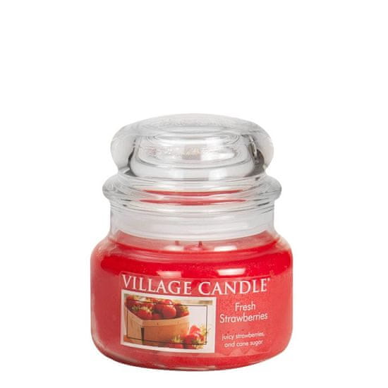 Village Candle Vonná svíčka - Čerstvé jahody Doba hoření: 55 hodin
