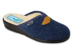 Befado dámské pantofle Dr.ORTO 937D636, modré, zateplení - ovčí vlna, velikost 41