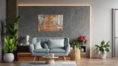 Allboards ,Skleněná magnetická tabule- dekorativní obraz KOROZE 90x60 cm,TS96_40007