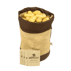 Zembag pytel hnědý na 10 kg brambor + 4 kmínové pytlíky