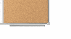 Allboards korková a magnetická tabule v hliníkovém rámu 90x60 cm,CO96