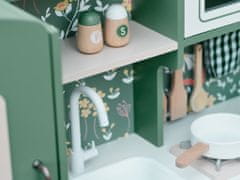 Classic world Dětská dřevěná kuchyňka ve vintage stylu