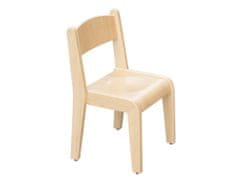 Classic world Dětská dřevěná židlička z bukového dřeva