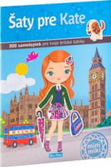 Julie Camel; Charlotte Segond-Rabilloud: Šaty pre Kate - 300 samolepiek pre tvoje britské bábiky