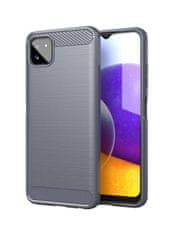TopQ Kryt Samsung A22 5G silikon šedý 65416
