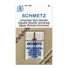 Schmetz Dvojjehla univerzální 130/705 H ZWI 2,5 SCS 80 UNIVERSAL TWIN