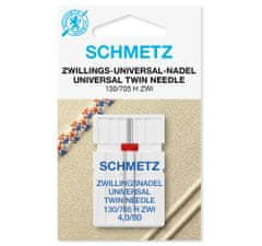 Schmetz Dvojjehla univerzální 130/705 H ZWI 4,0 SDS 90 UNIVERSAL TWIN