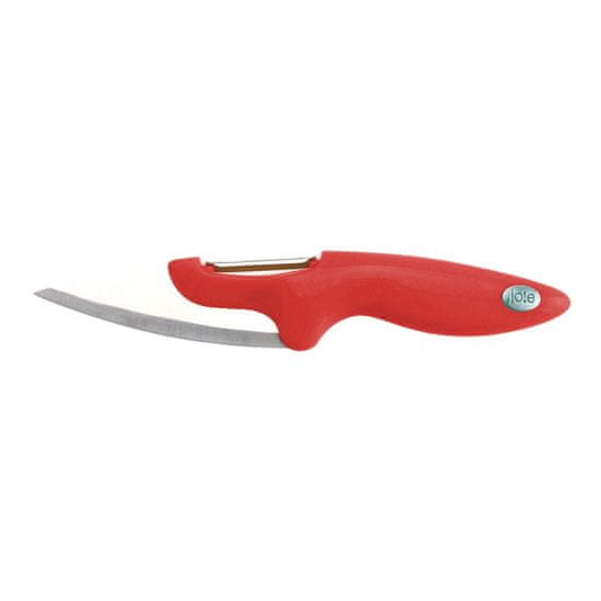 MSC Nůž MSC s obroučkou na oloupaní zeleniny, 20 cm, červený
