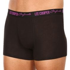 Lee Cooper 10PACK pánské boxerky černé (LCUBOX10P06-1948379) - velikost M