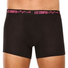 Lee Cooper 10PACK pánské boxerky černé (LCUBOX10P06-1948379) - velikost M