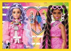 Trefl Puzzle Veselý svět Barbie 4v1 (35,48,54,70 dílků)