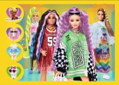 Trefl Puzzle Veselý svět Barbie 4v1 (35,48,54,70 dílků)