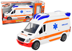 shumee Interaktivní auto ambulance + zvuk nosítka