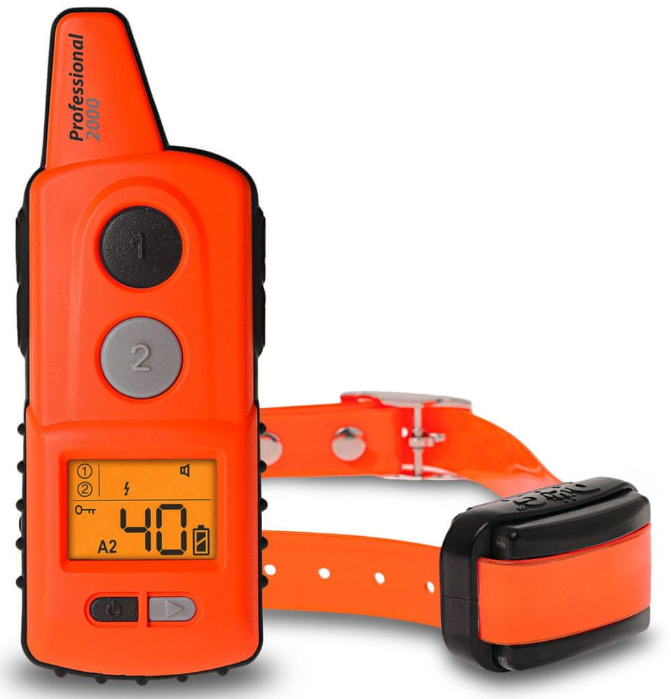 Levně Dogtrace Elektronický výcvikový obojek d-control professional 2000 mini orange