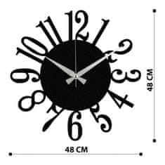 ASIR GROUP ASIR Nástěnné hodiny kov VELKÝ CIFERNÍK 48 x 48 cm