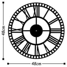 ASIR GROUP ASIR Nástěnné hodiny kov NA MINUTY 48 x 48 cm