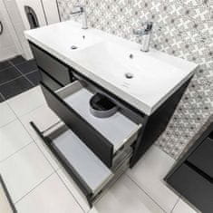 Mereo Mailo, koupelnová skříňka 805x365x476 mm, spodní, lesklá bílá, 1 zásuvka CN516S - Mereo