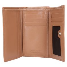 Lagen Dámská kožená peněženka 50752 béžová/černá