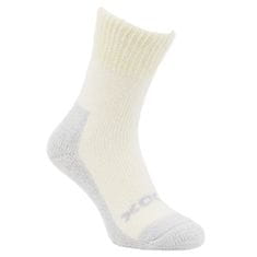OXSOX OXSOX unisex teplé vlněné elastické froté ponožky 9601123 2pack, bílá, 35-38