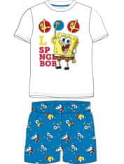 E plus M Dětské letní pyžamo Spongebob - modré