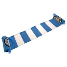 FotbalFans Šála Manchester City FC, modro-bílá, pletený znak