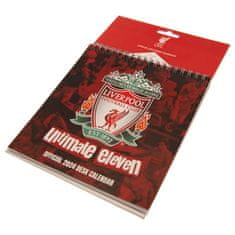 FotbalFans Stolní kalendář 2024 Liverpool FC, měsíční