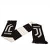 FotbalFans Šála Juventus Turín FC, černo-bílá, 132x19 cm
