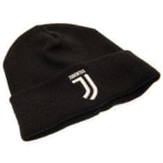 FotbalFans Zimní čepice Juventus Turín FC, černá, univerzální