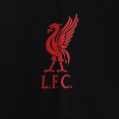 FotbalFans Tričko Liverpool FC, černé, bavlna | L