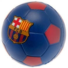 FotbalFans Pěnový antistresový míček FC Barcelona, modro-vínový, 6 cm