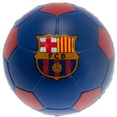 FotbalFans Pěnový antistresový míček FC Barcelona, modro-vínový, 6 cm